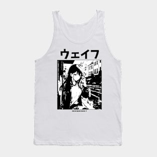 Anime Girl Japan Streetwear Manga Aesthetic Tank Top